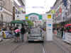 Unser Polizei-Opel-Kapitn bei der Etappendurchfahrt in der Kasseler Knigstrae