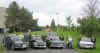 Polizei-Team und die Polizeioldtimer des Polizei-Motorsport-Club Marburg bei der ADAC-Oldtimerfahrt 2005
