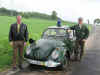 Unser Polizei-Team im VW-Kfer Jrgen Ludwig und Eberhard Dersch