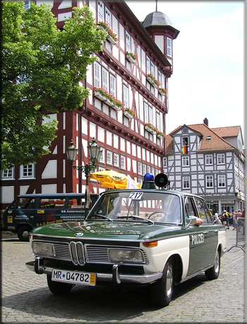 BMW 2000 aus dem Marburger Polizeioldtimer Museum