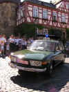 Polizei VW 412 auf dem Marktplatz in Braunfels