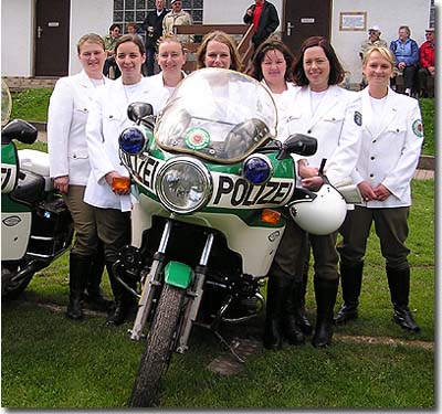 Die Damen des PMC-Marburg beim Hessentag in Hessisch Lichtenau