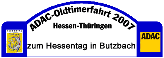 Logo ADAC-Oldtimerfahrt zum Hessentag in Butzbach