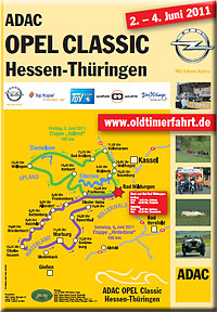 Fahrtjournal der ADAC-Opel Classic 2011