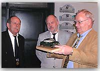 v.l. Henner Menche, Jrgen Diehl und Hans-Ekkehard Weber
