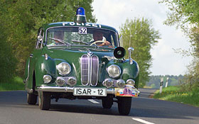 Der BMW 501 "ISAR 1" im Rahmen der Oldtimerfahrt