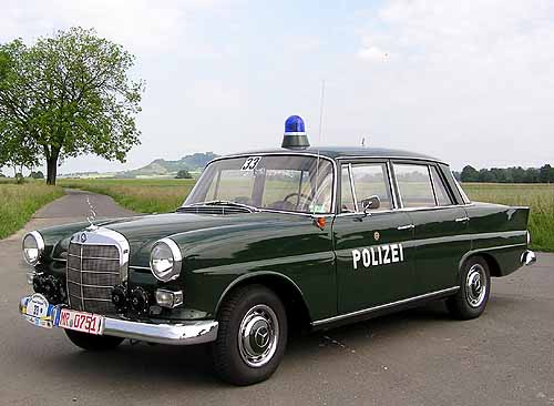 Mercedes-Benz 190 C in Polizeiausfhrung