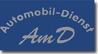 Firmenschriftzug "Automobil-Dienst" AmD Heldmann, Marburg