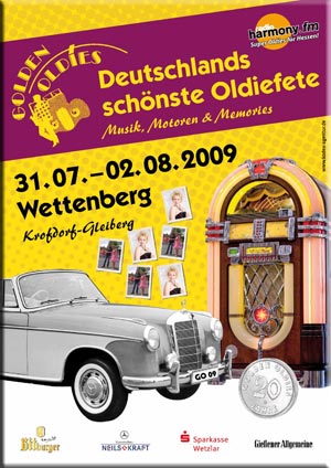 Das Plakat der Golden Oldies 2009