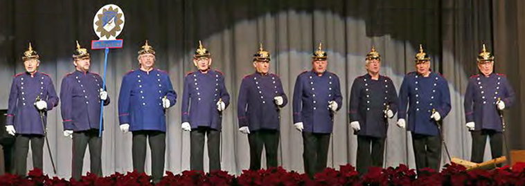 Die Preußen - sind eine 1985 gegründete Gesangs- und Showformation, die in originalgetreuen historischen Uniformen auftritt
