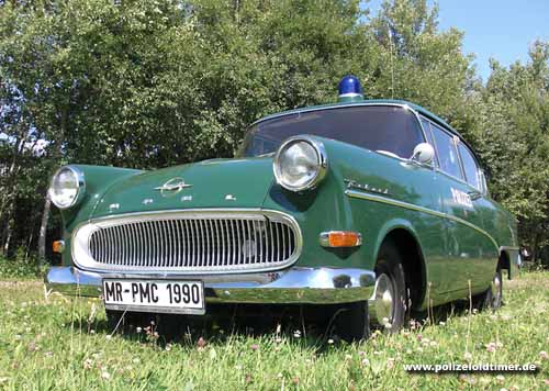 Opel Rekord Olympia P 1 in Polizeiausfhrung
