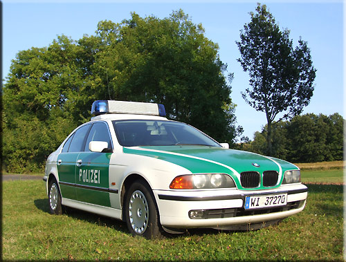 Polizei-BMW 520i