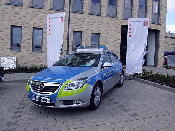 Der neue Polizei-Opel Insignia