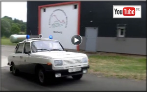 Video zum Polizei-Wartburg aus dem 1. Deutsche Polizeioldtimer Museum Marburg