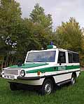 Amphi-Ranger - Schwimmwagen der Polizei Hessen