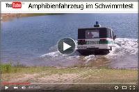 Ein Video zum Schwimmtest mit dem Polizei-Amphi-Ranger
