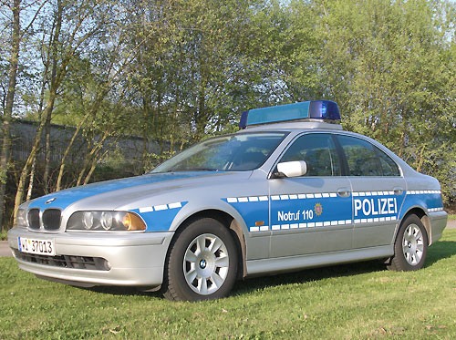 BMW 525 td - Polizei