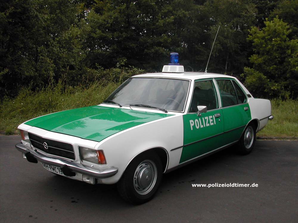 Opel Rekord D "Polizeistreifenwagen"