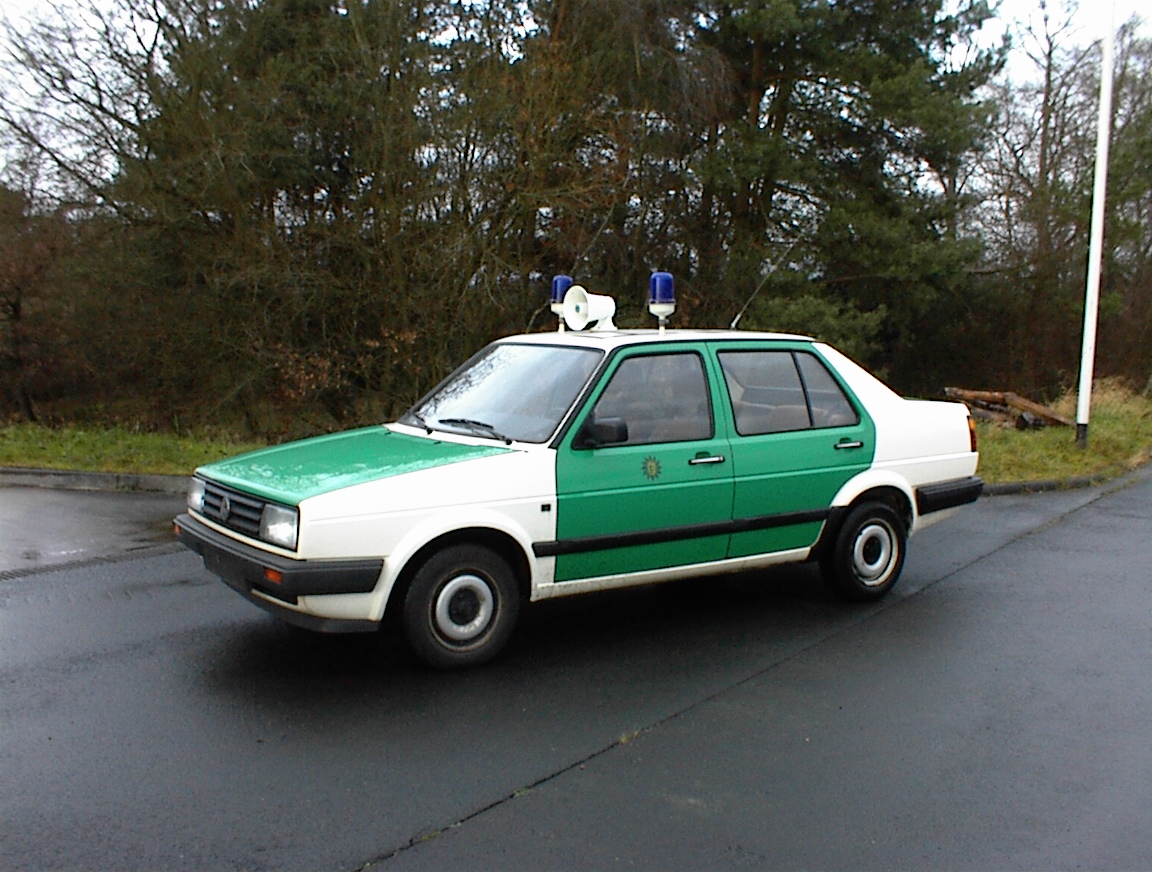 VW Jetta als Polizeifahrzeug 