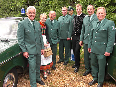 PMC-Team mit dem Hessentagspaar