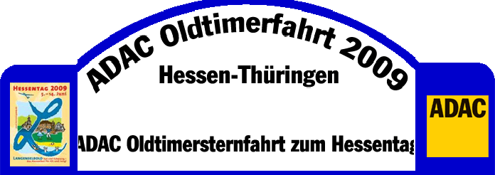 Banner ADAC-Sternfahrt zum Hessentag 2009
