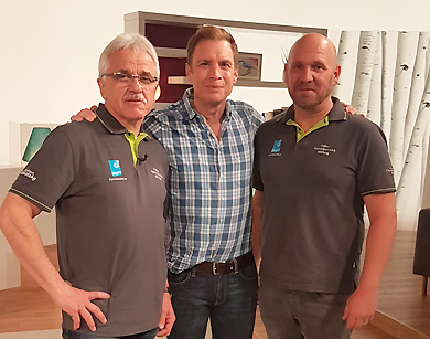 Eberhard Dersch, Jens Kölker und Andreas Schwartz