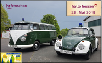 Polizeioldtimer Museum live im HR-Fernsehen - auf dem Hessentag in Korbach