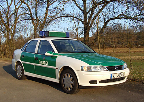 Opel Vectra B - Polizei-Streifenwagen 