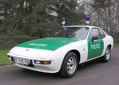 Porsche 924 - Polizeiversion