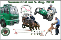 Sommerfest im Polizeioldtimer Museum am 5. August 2018