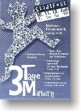Programm Stadtfest Marburg