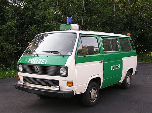 VW-Kombi, Typ 253 "VW-Bus" Polizei