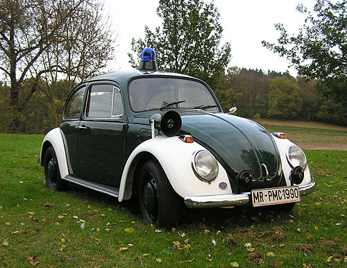 VW Kfer, Baujahr 1967 - Polizeiausfhrung