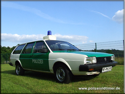 VW Passat Variant, Polizei-Streifenwagen