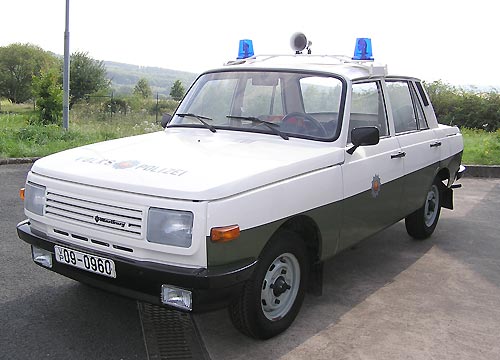 der Wartburg 353 - ein ehem. Dienstfahrzeug der Volkspolizei
